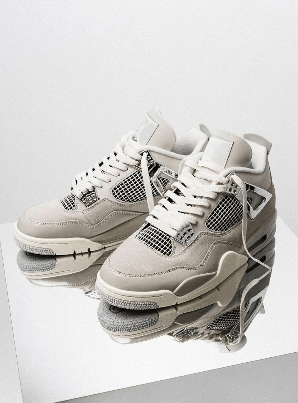 Air Jordan 4 Retro Frozen Moments - AQ9129 - 001 - Ritesneak