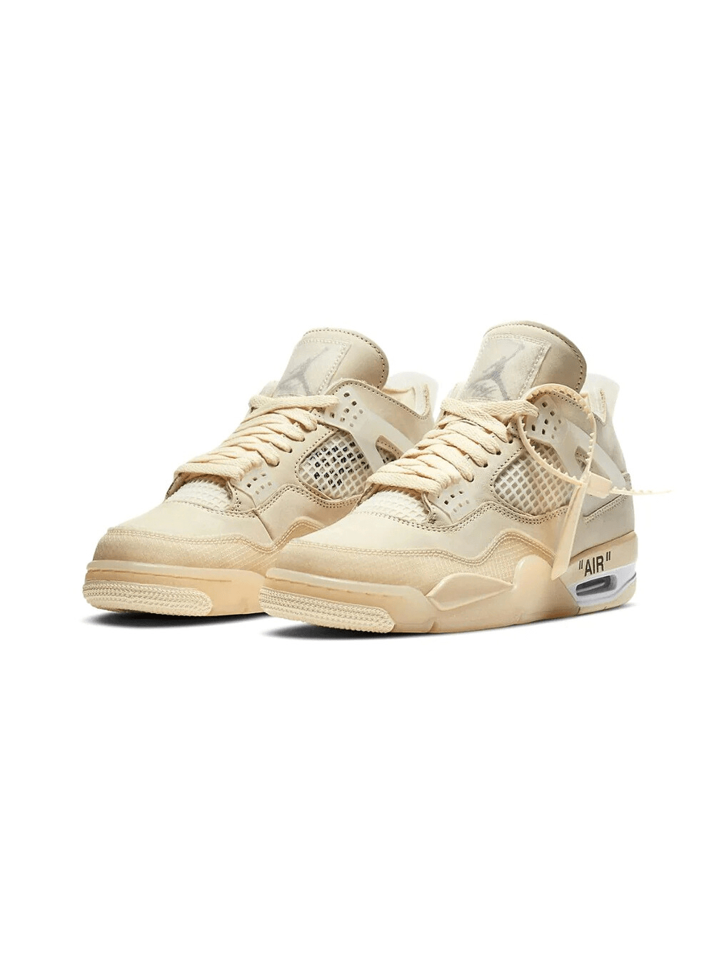 Air Jordan 4 Retro Off - White Sail (Women's) - CV9388 - 100 - Ritesneak