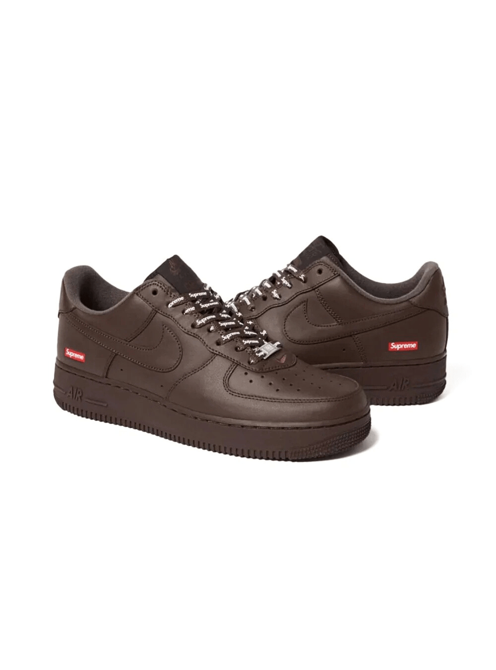 Nike Air Force 1 Low Supreme Baroque Brown - CU9225 - 200 - Ritesneak