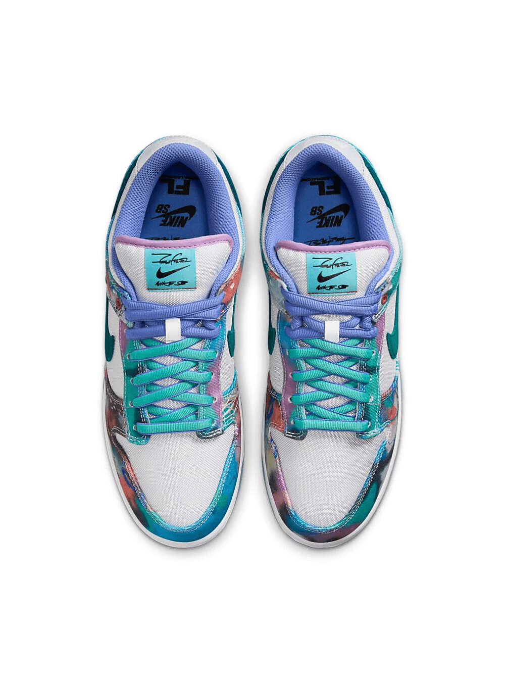 Nike SB Dunk Low Futura Laboratories Bleached Aqua - HF6061 - 400 - Ritesneak